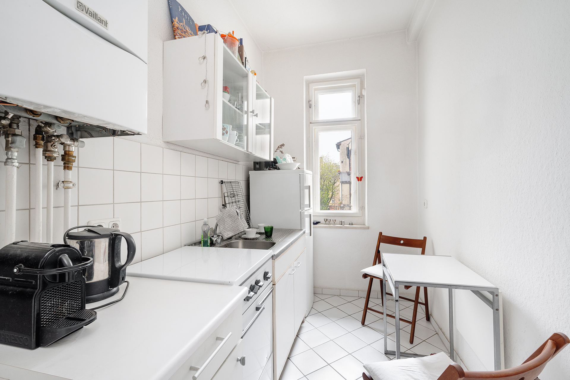 Charmante, denkmalgeschützte 2,5 Zimmer-Wohnung in München-Schwabing - Küche