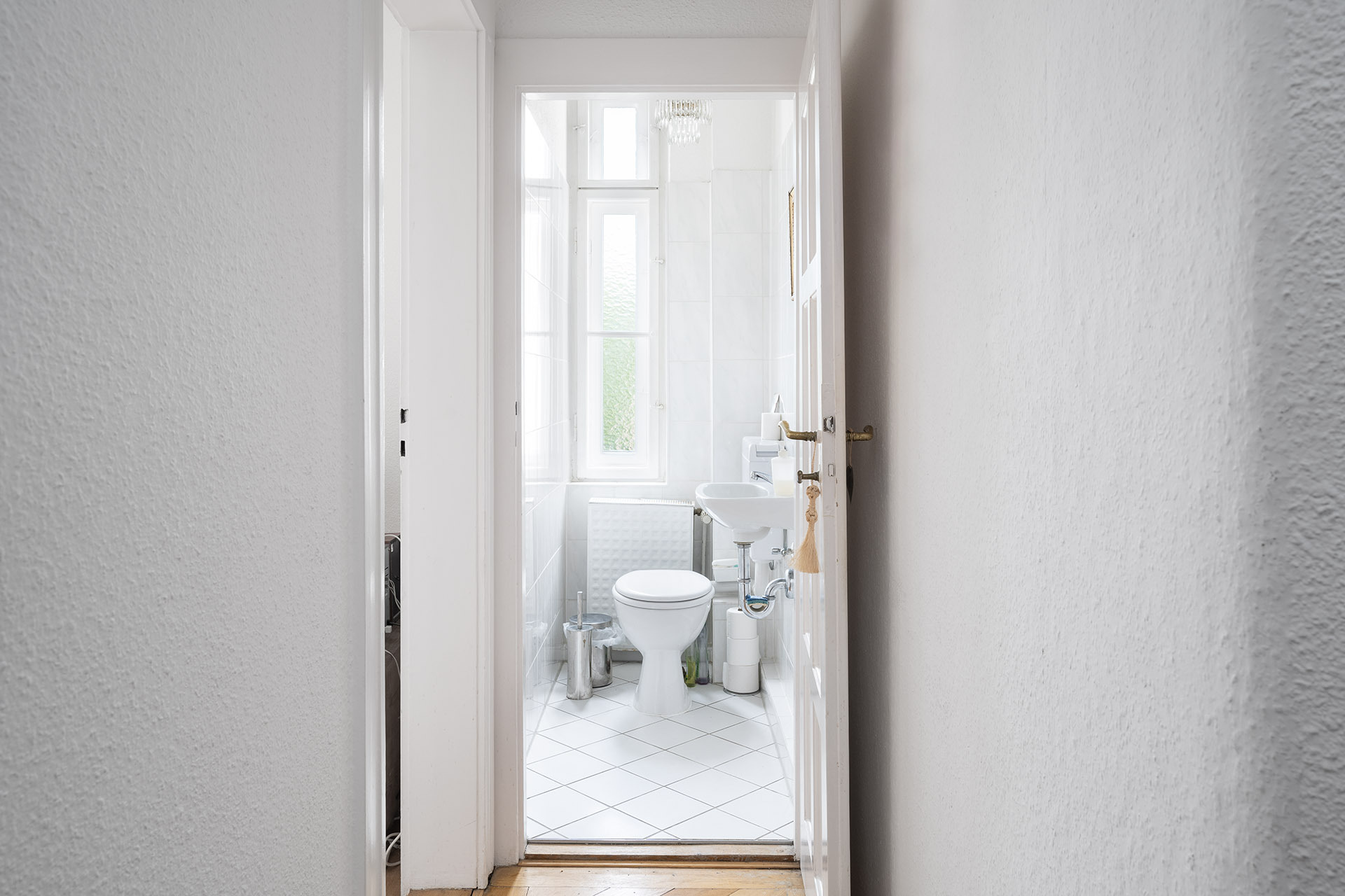 Charmante, denkmalgeschützte 2,5 Zimmer-Wohnung in München-Schwabing - Separates WC