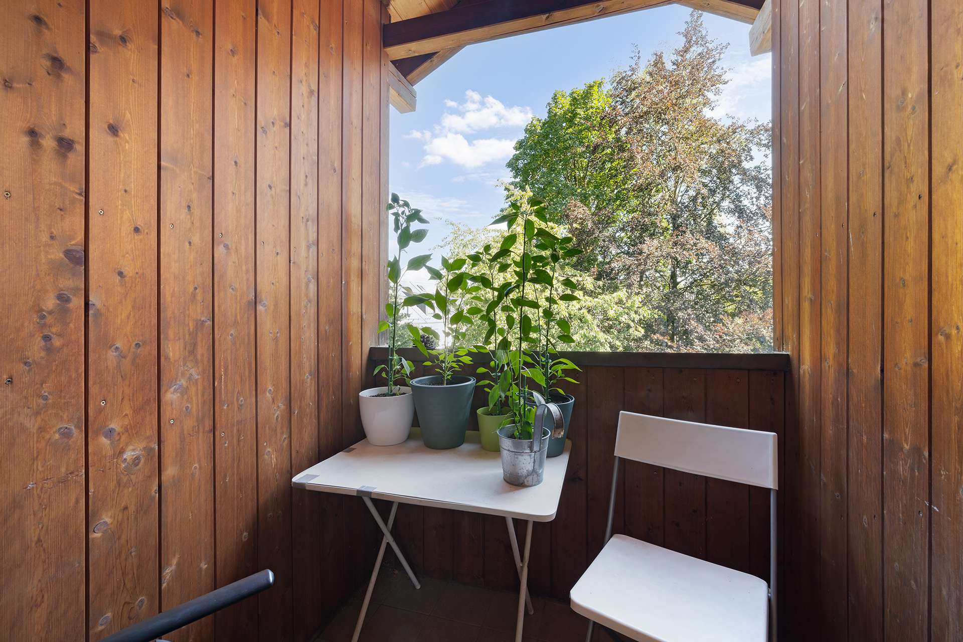 Vermietetes 6-Parteienhaus mit Tiefgarage und projektierter Baulandreserve - Loggia DG rechts