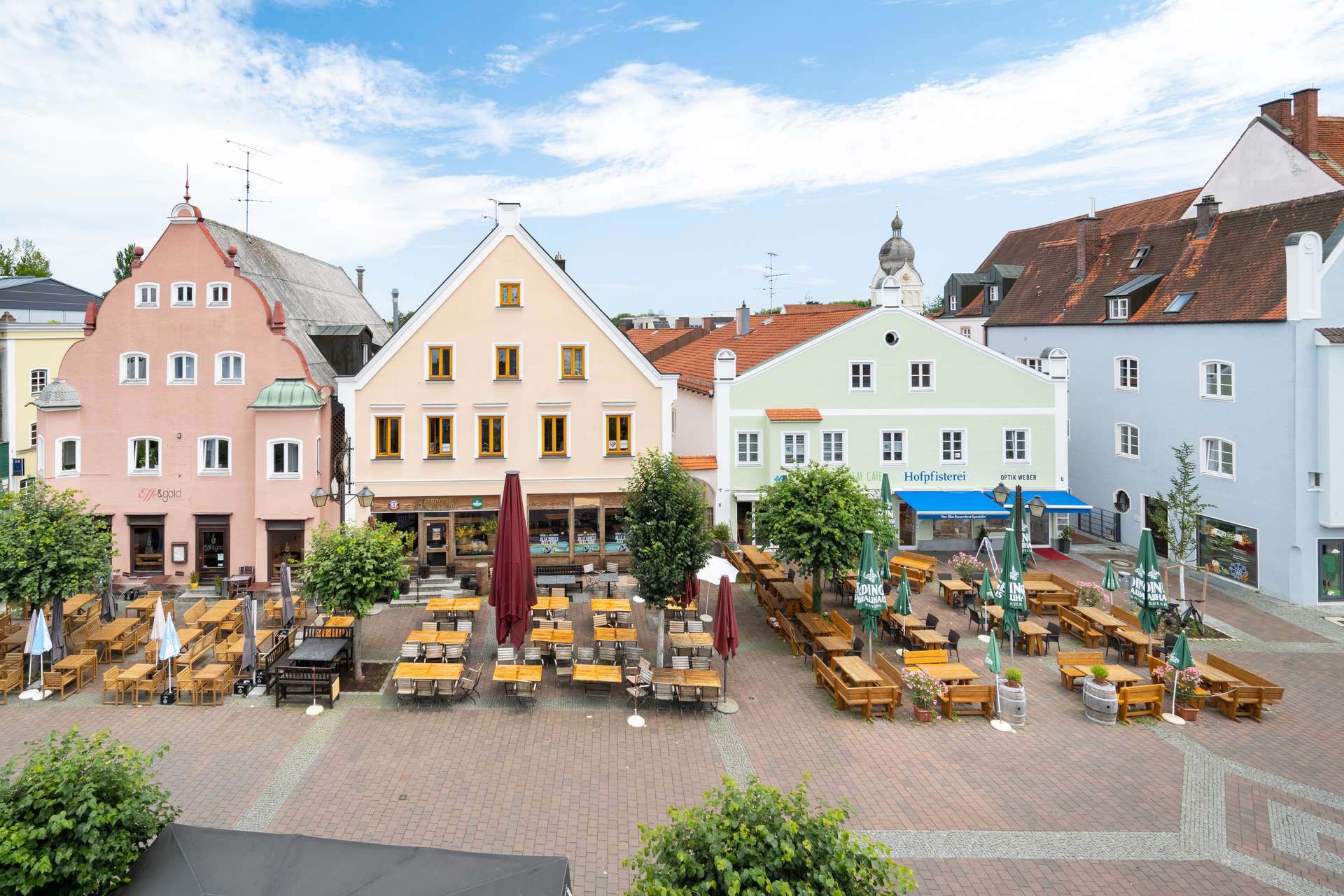 Einmalige Rarität in unwiederbringlicher Lage - Blick auf den Kleinen Platz