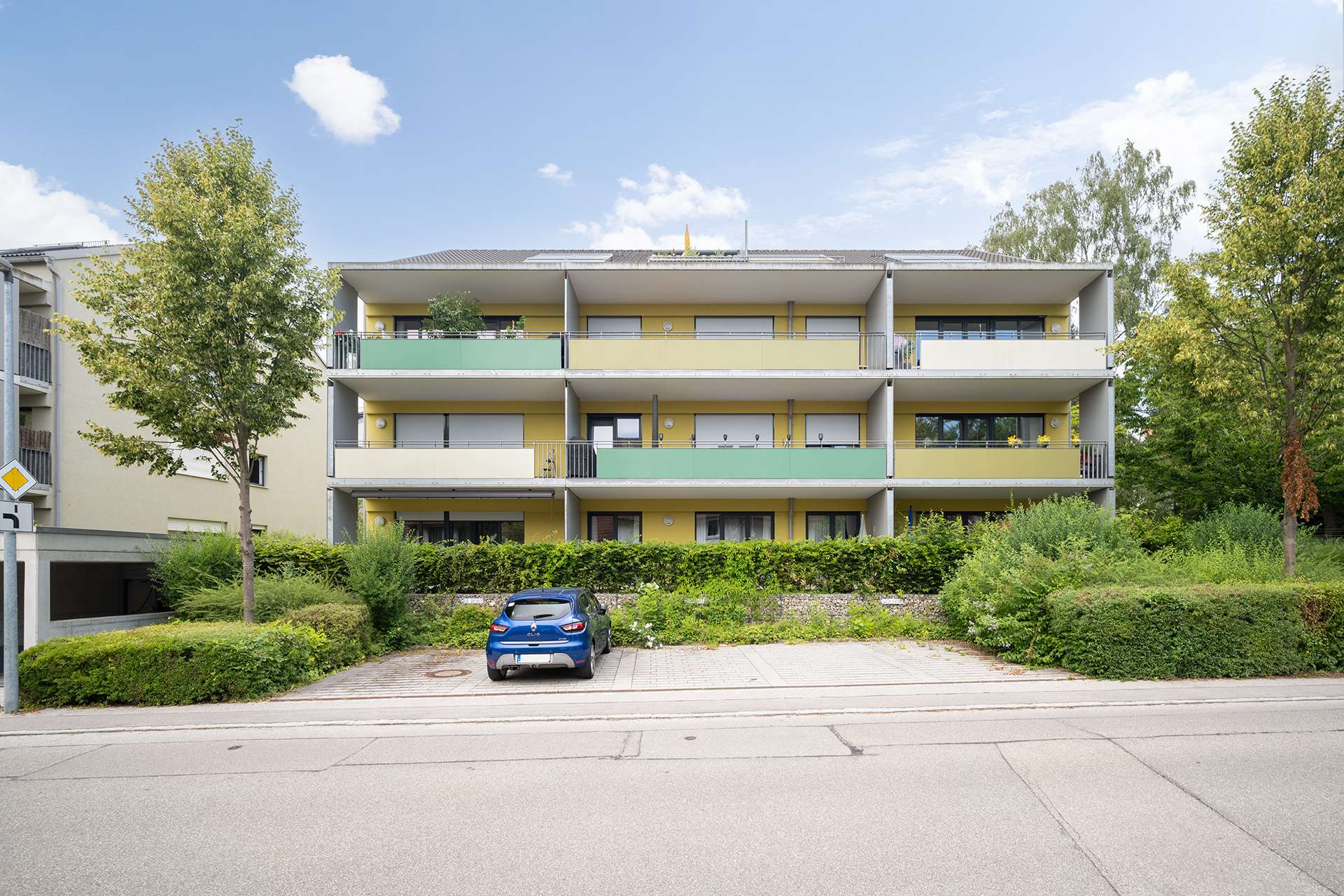 Attraktive, barrierefreie 2-Zimmer-Wohnung mit Balkon für gehobene Wohnwünsche - Ansicht Balkon