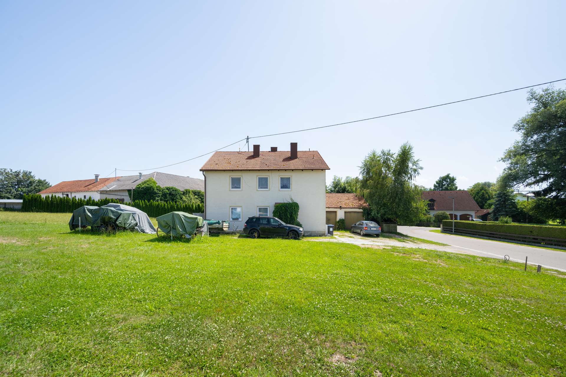 Vermietetes Zweifamilienhaus in Indorf bei Erding - Ansicht Nord